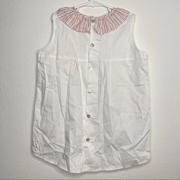 hannah kate custom ruffle collar top - Picture 3 of 3